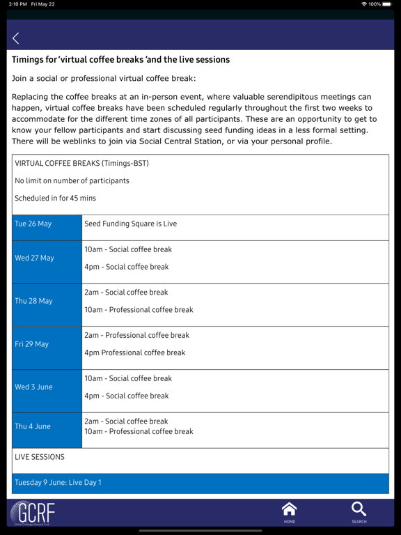 Screenshot #5 pour Frontiers symposium