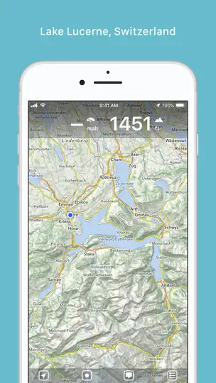 Captura de pantalla de MapOut en iPhone 6