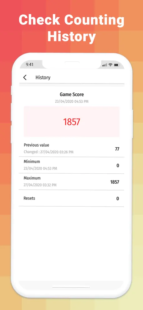 Counter: Digital count machine