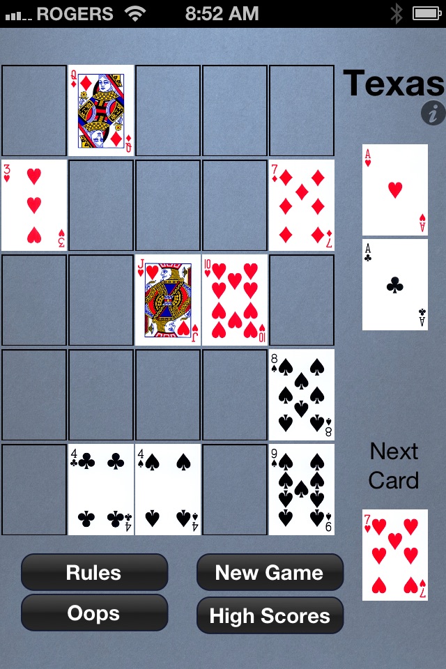 Poker Square - Solitaire screenshot 4