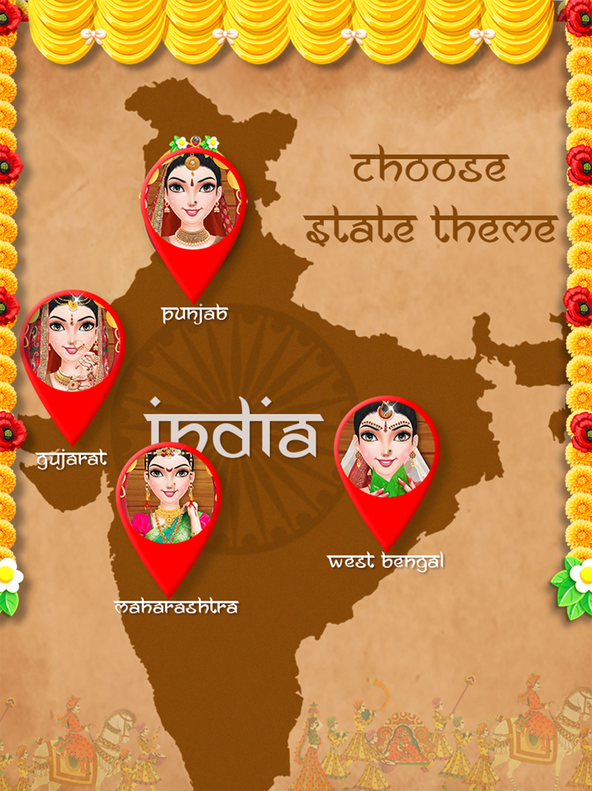 Indian Wedding Bride Salon