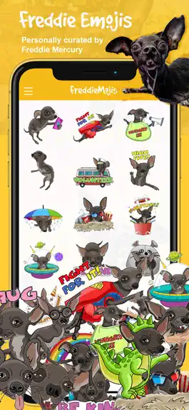 Game screenshot FreddieMojis - Chihuahua emoji apk