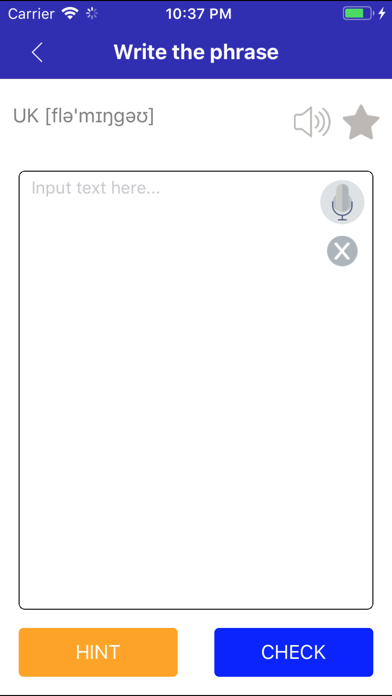 Screenshot #3 pour UK and US English Vocabulary