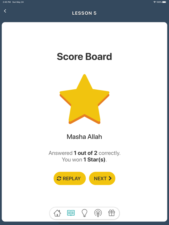 Alif Laam Meem iPad screenshot 5 - Education app