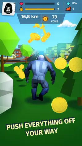 Game screenshot Kong Rage 3D: Dashy Crashy hack