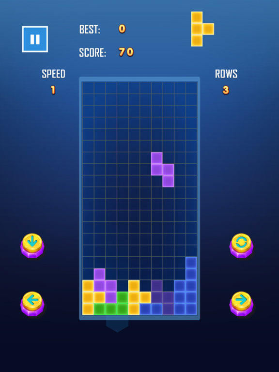 Screenshot #4 pour Hexa Square Block Puzzle - Fun