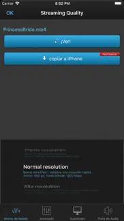 vlc streamer iphone capturas de pantalla 3