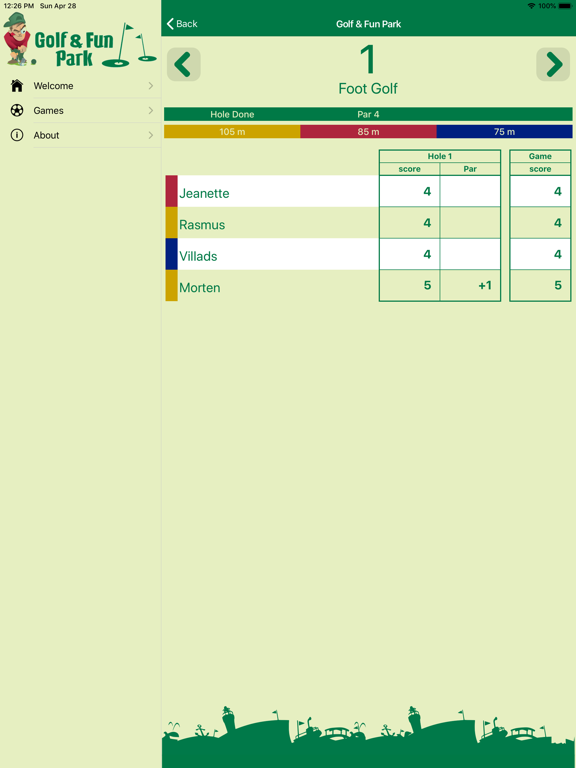 Golf & Fun Park iPad screenshot