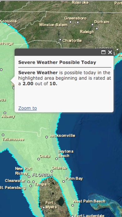 Screenshot #3 pour 3 Day Weather Outlook