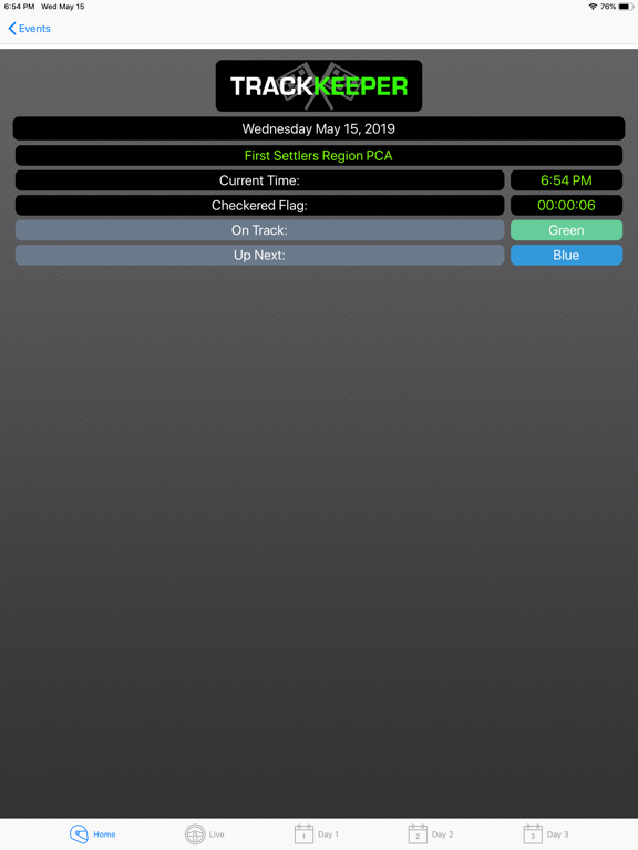 TrackKeeper iPad screenshot 2 - Sports app