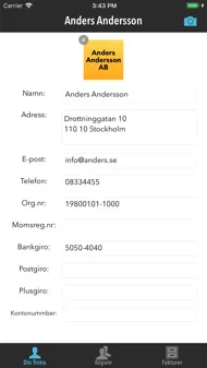 FakturaMallen iphone bilder 1