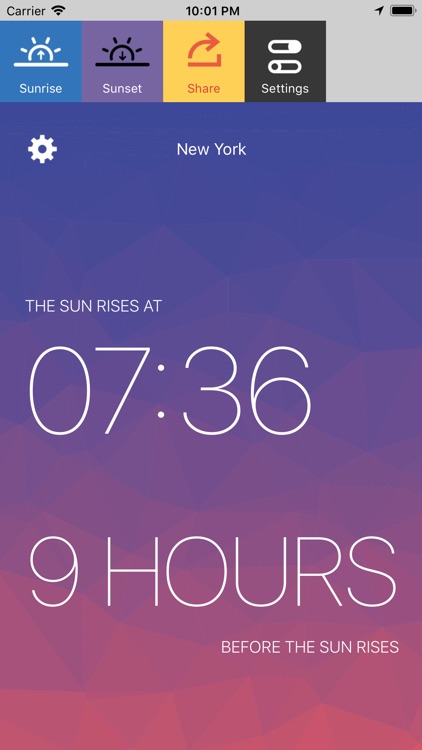 Lux - Sunrise and Sunset