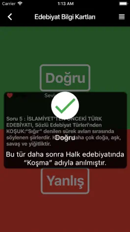 Game screenshot Edebiyat Bilgi Kartları hack