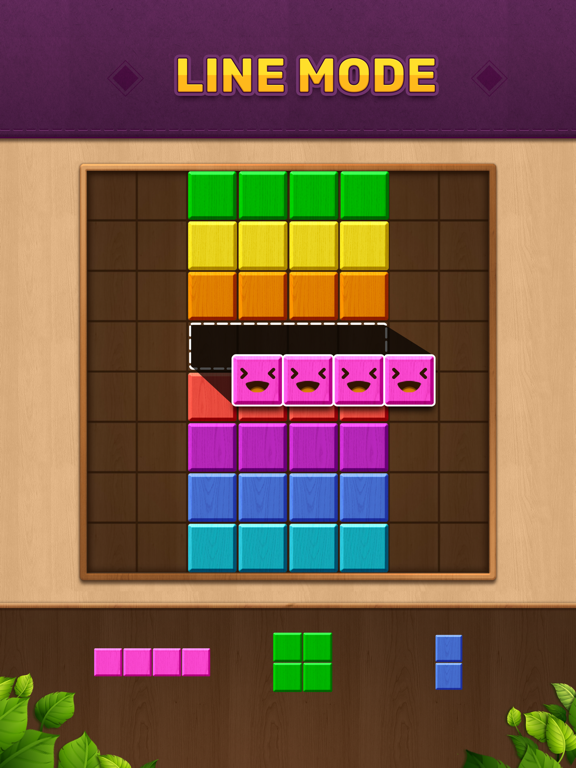 Screenshot #5 pour Wood Color Block: Puzzle Game