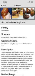 Terrestrial Mollusc Key screenshot #3 for iPhone