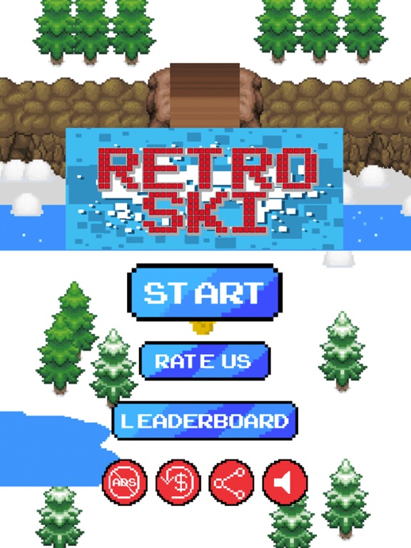 Screenshot #4 pour Retro Ski 3000