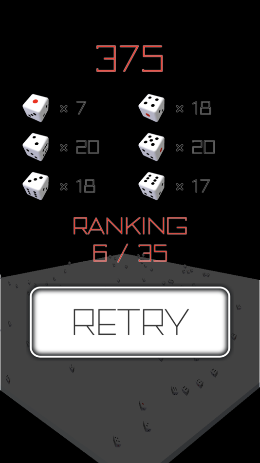 #2. dice 6^100 (iOS) By: yuta nisiguchi