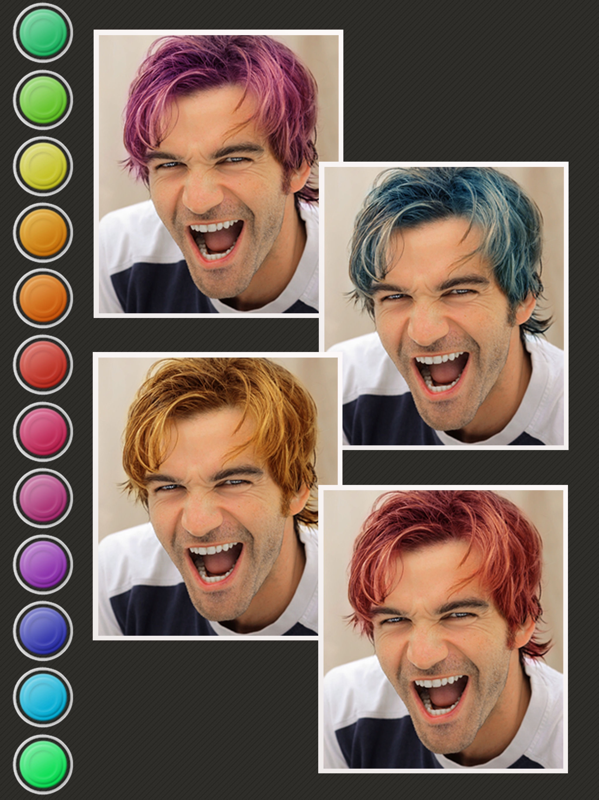 Hair Color Booth
