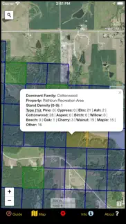 iowa mushroom forager map! iphone screenshot 1