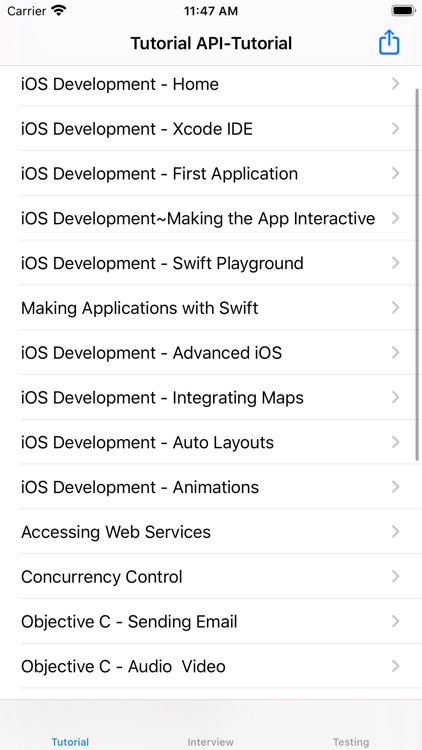 API Reference for IOS Develope