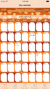 WomanLog Pregnancy Pro screenshot