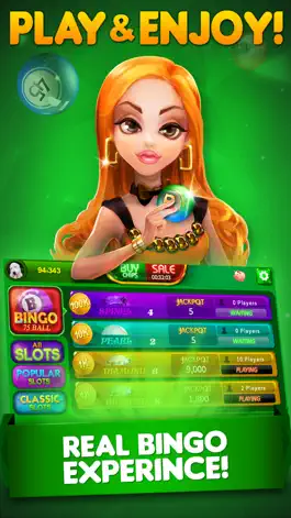 Game screenshot Bingo City 75: Bingo & Slots mod apk