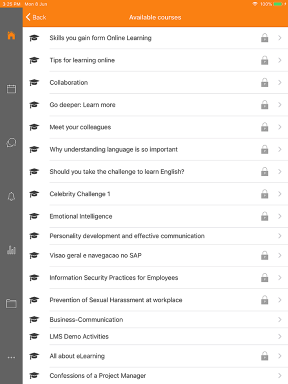 Screenshot #5 pour EFFECTUS LMS