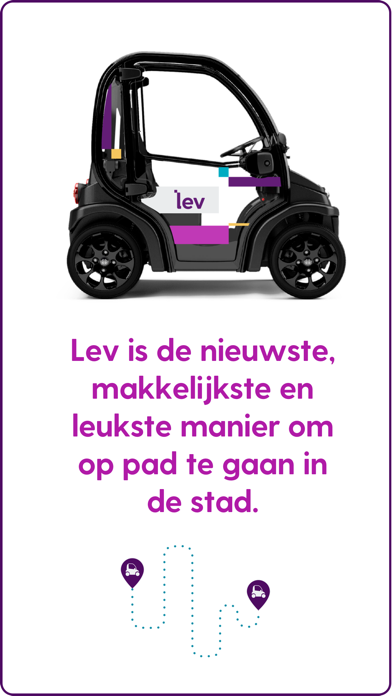 Screenshot #1 pour Lev - elektrisch deelvoertuig