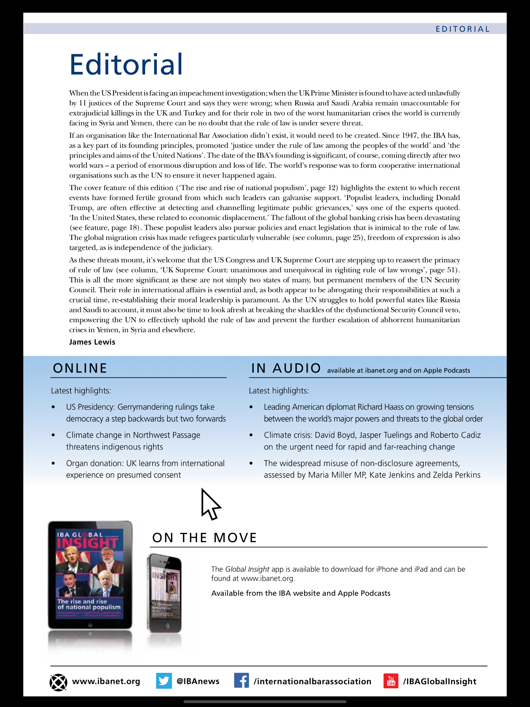 IBA Global Insight