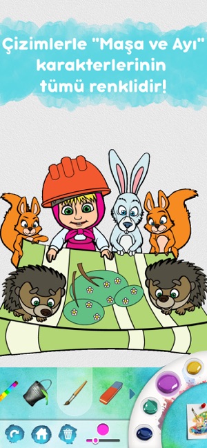 Awesome Ayicik Boyama Oyunu Okulonce