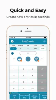 Easy Calorie - Calorie Tracker iphone bilder 1