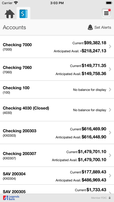 Legends Bank - TN Business Screenshot