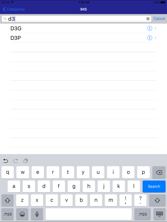 Decoder for US Navy iPad screenshot 4 - Reference app