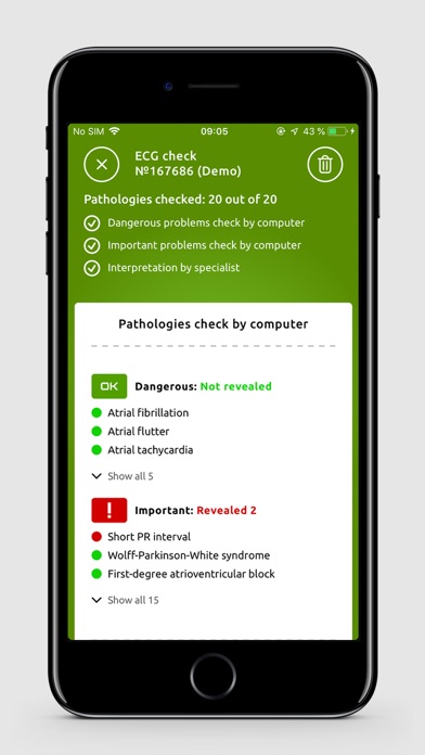 ECG Dongle Home Edition Screenshot