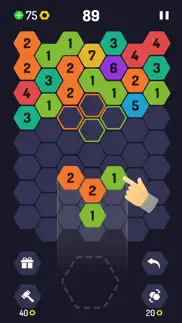 up 9 - hexa puzzle! iphone screenshot 2