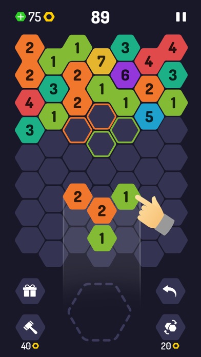 UP 9 - Hexa Puzzle! Screenshot