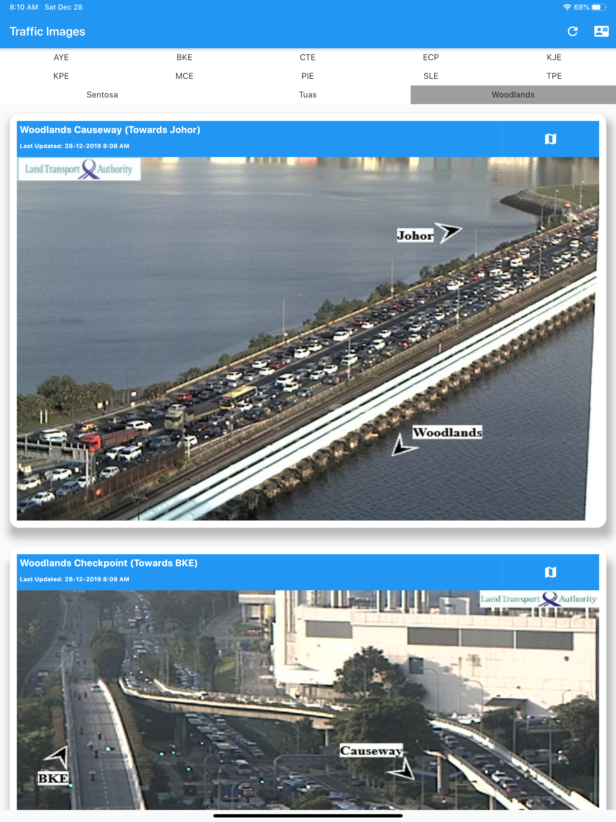 TrafficCam@SG screenshot 6