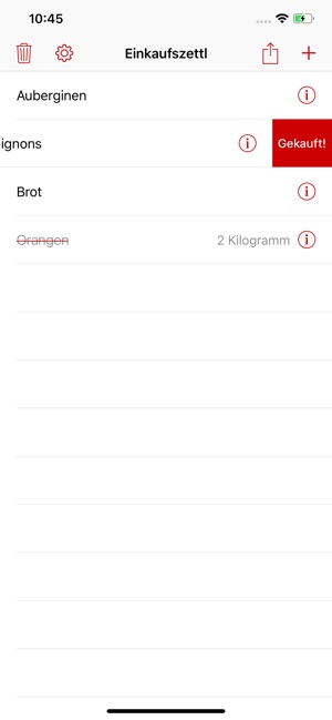 Einkaufszettl(圖2)-速報App
