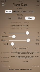 Frame Rate screenshot