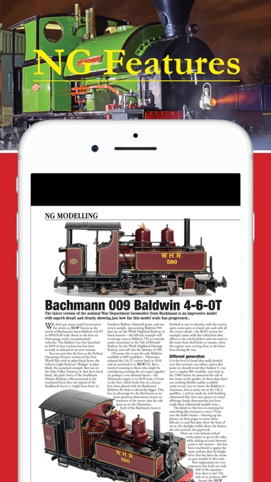Narrow Gauge World Magazine Screenshot
