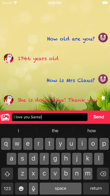 Santa Live Video Call Chat