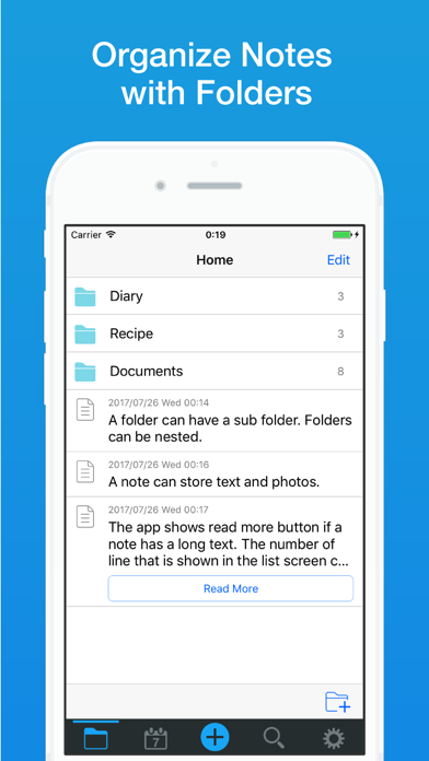 How to cancel & delete Notes and Folders from iphone & ipad 1
