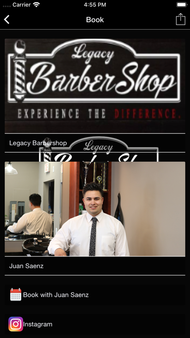 Screenshot #3 pour Legacy Barber Shop