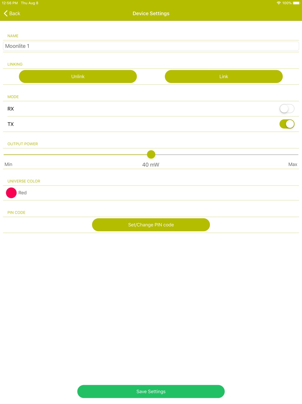 iPad screenshot
