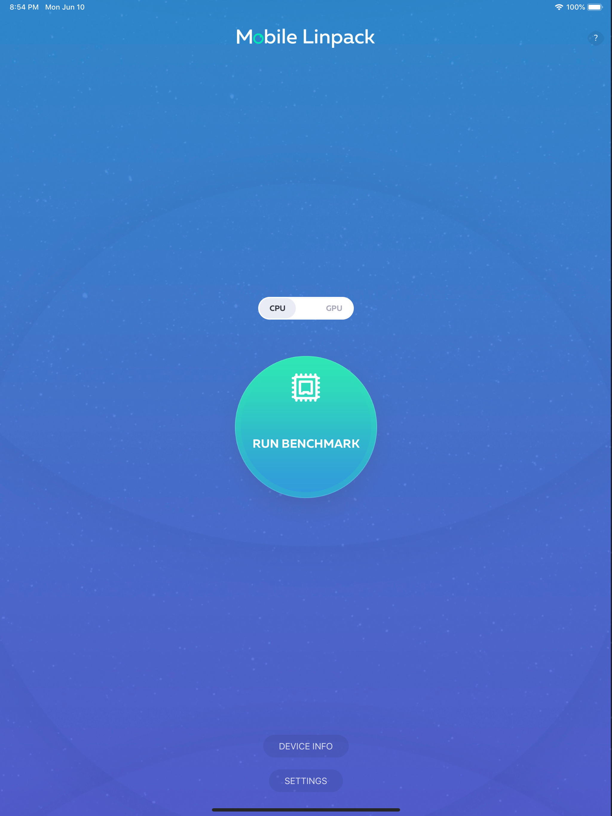 Mobile Linpack screenshot 3