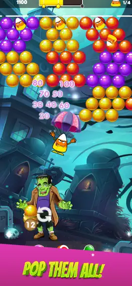 Game screenshot Frankenstein's Halloween Pop apk