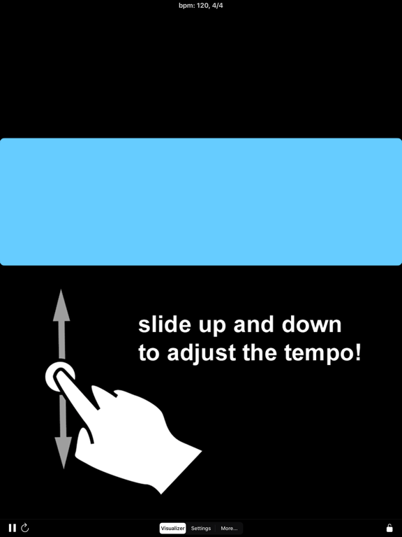 Keep Time iPad screenshot 1 - Music app