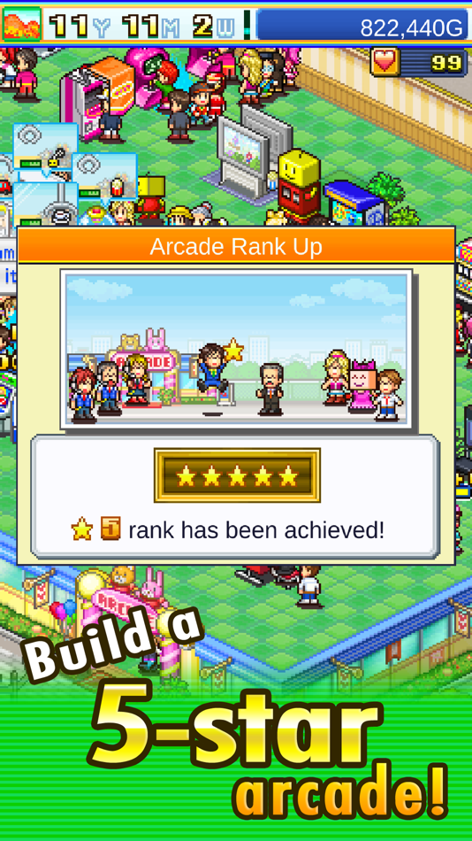 #4. Pocket Arcade Story (iOS) โดย: Kairosoft Co.,Ltd