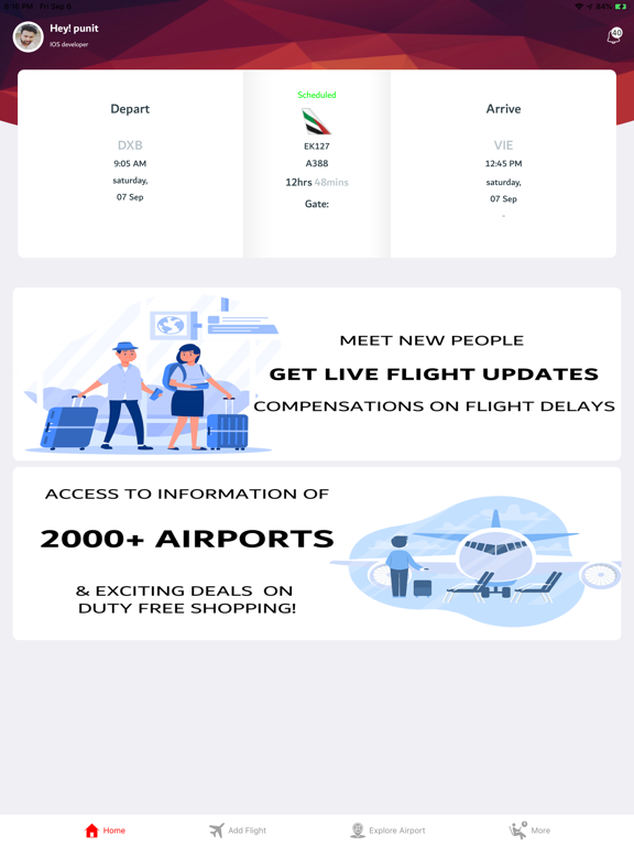 Screenshot #4 pour Hey Flyer - Travel companion