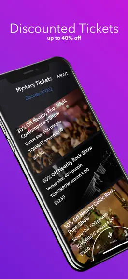 Game screenshot MusicTown Live-Find Live Music hack
